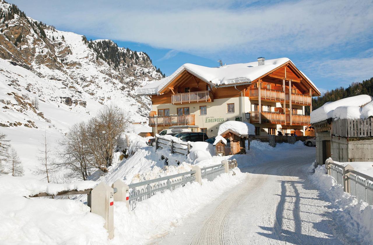 Hotel Gasthaus Edelweiss Pfelders Kültér fotó