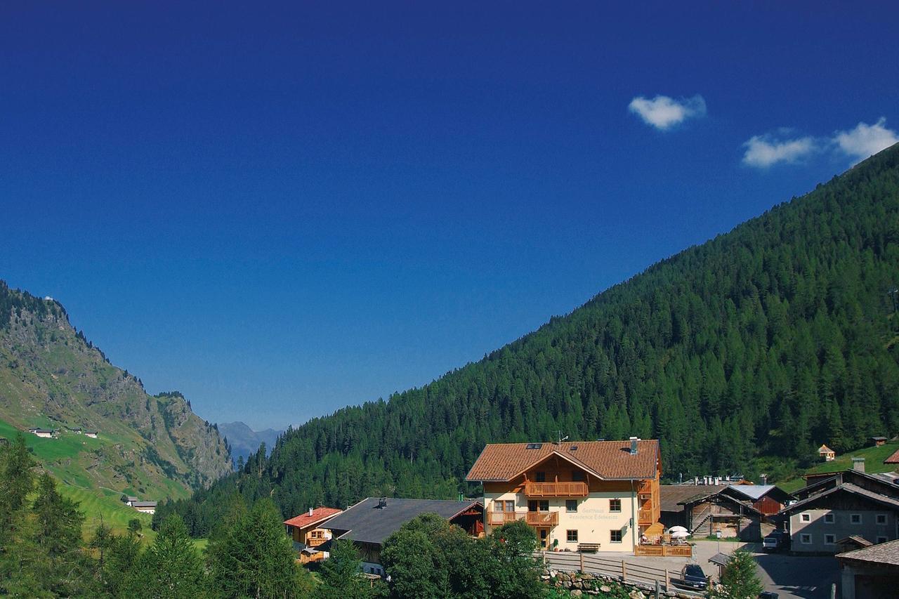 Hotel Gasthaus Edelweiss Pfelders Kültér fotó
